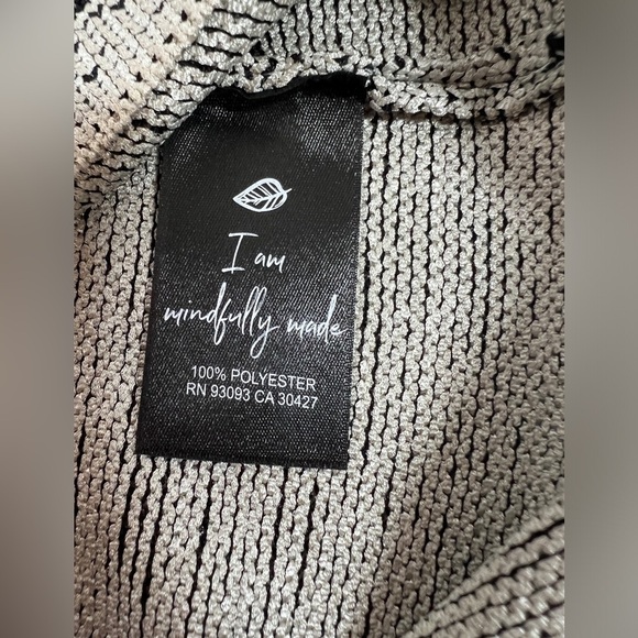 Nic&Zoe SQUIGGLE TAPE TANK, Black multi in Women’s Large - Picture 12 of 14